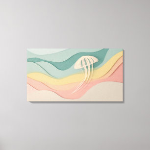 Jellyfish - Wrapped Canvas Art Print