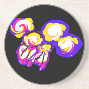 Jellyfishes style bubbles coaster