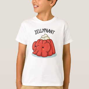 Jellyphant Funny Elephant Jelly Pun  T-Shirt