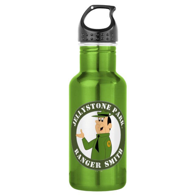 Jellystone's Ranger Smith Portrait 532 Ml Water Bottle (Front)