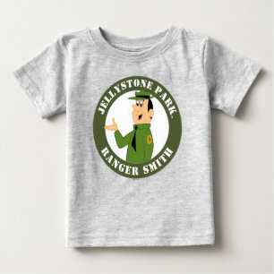 Jellystone's Ranger Smith Portrait Baby T-Shirt
