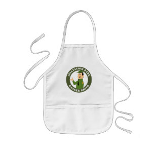Jellystone's Ranger Smith Portrait Kids Apron