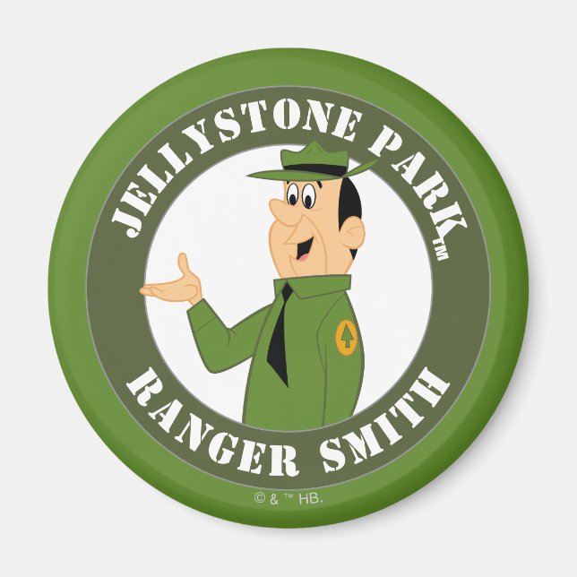 Jellystone's Ranger Smith Portrait Magnet (Front)