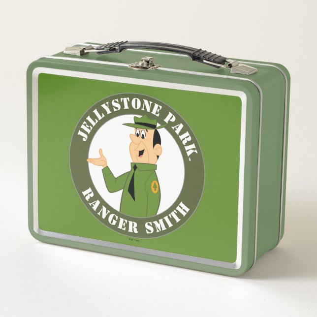Jellystone's Ranger Smith Portrait Metal Lunch Box (Front)