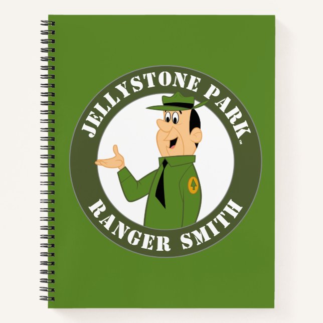Jellystone's Ranger Smith Portrait Notebook (Front)
