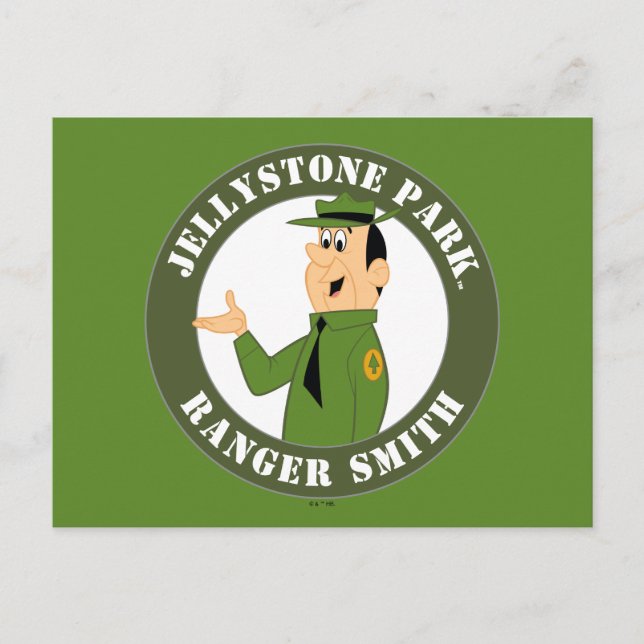 Jellystone's Ranger Smith Portrait Postcard (Front)