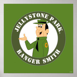 Jellystone's Ranger Smith Portrait Poster