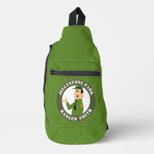 Jellystone's Ranger Smith Portrait Sling Bag