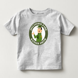 Jellystone's Ranger Smith Portrait Toddler T-Shirt