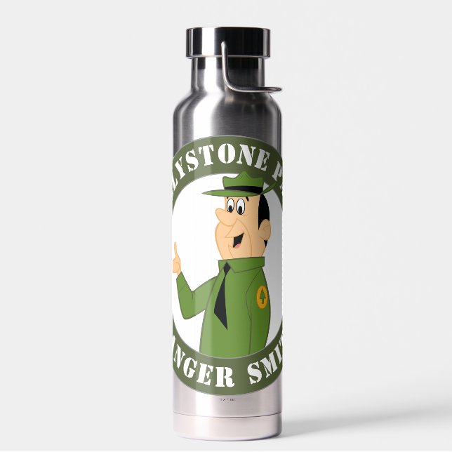 Jellystone's Ranger Smith Portrait Water Bottle (Left)