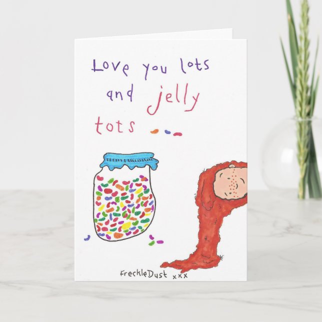 jellytots holiday card (Front)