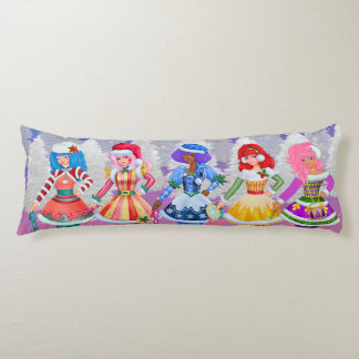 Jem and the Holograms Christmas Body Pillow