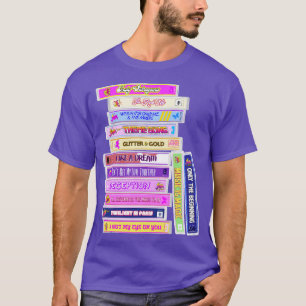 Jem and the Holograms Songs Cassettes T-Shirt
