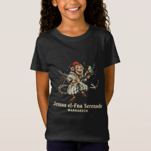 Jemaa el-Fna Serenade Marrakech Monkey & Bird T-Shirt