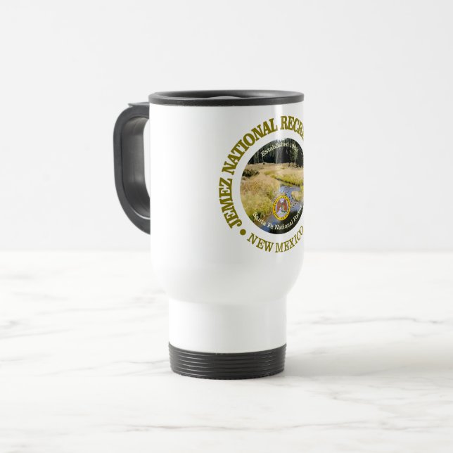 Jemez NRA Travel Mug (Front Left)