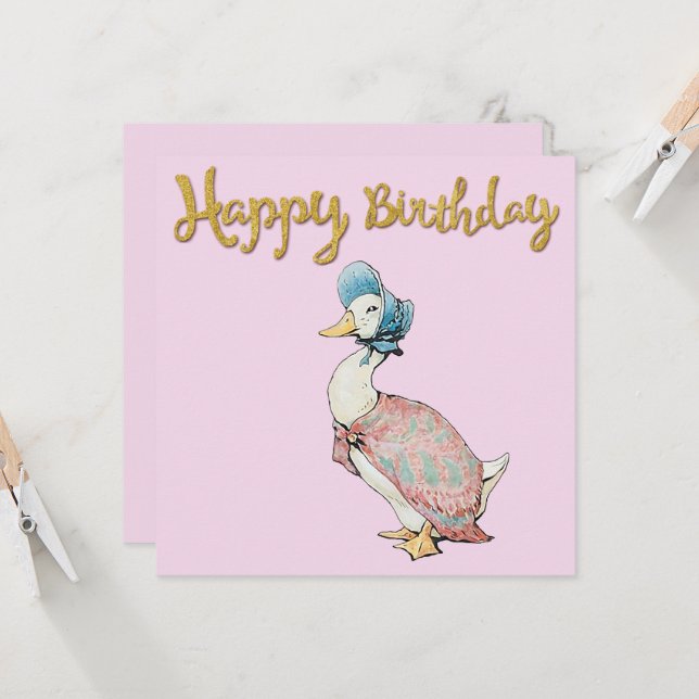 Jemima Puddle Duck     (Front/Back In Situ)