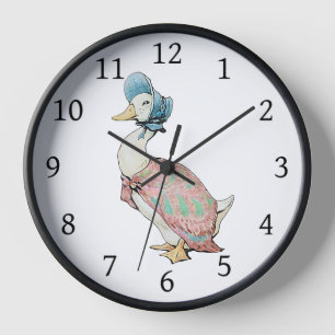 Jemima Puddle Duck Beatrix Potter Clock
