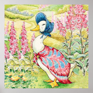 “Jemima Puddle Duck” by Beatrix Potter Poster