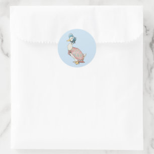 Jemima Puddle Duck   Classic Round Sticker