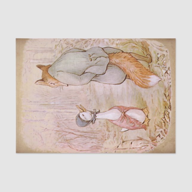 Jemima Puddle Duck  Tissue Paper (Front)