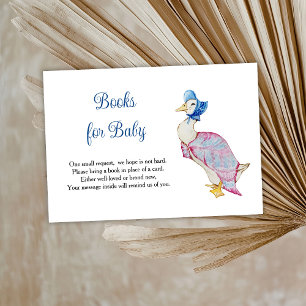 Jemima Puddleduck Books For Baby RSVP Card