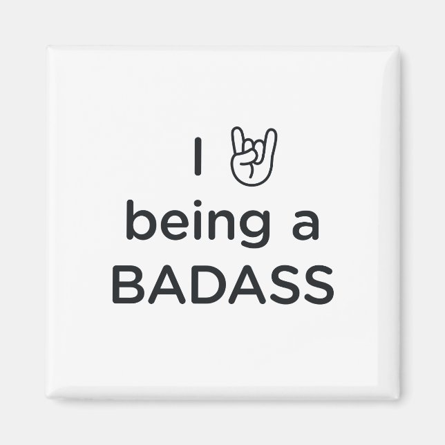 Jen Sincero Badass Emoji Magnet (Front)