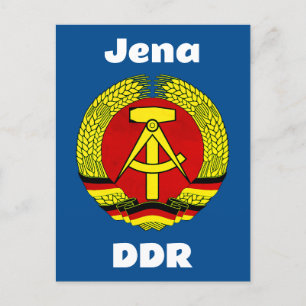 Jena, DDR, Deutsche Demokratische Republik Germany Postcard