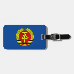 Jena, DDR, Jena, Germany (East German GDR Ossi)  Luggage Tag