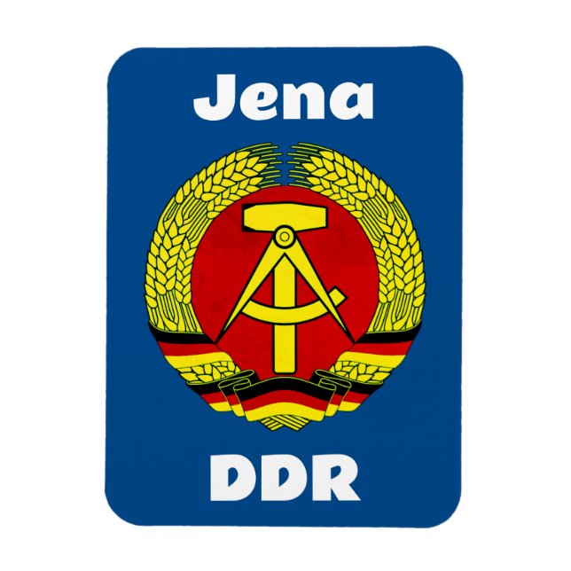 Jena, DDR, Jena, Germany (East German GDR Ossi)  Magnet (Vertical)