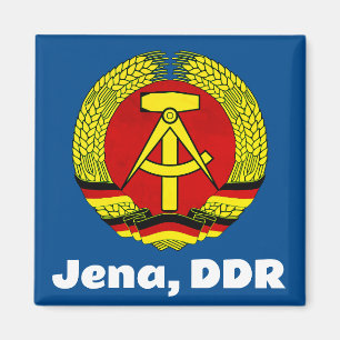 Jena, DDR, Jena, Germany (East German GDR Ossi) Magnet