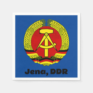Jena, DDR, Jena, Germany (East German GDR Ossi) Napkin