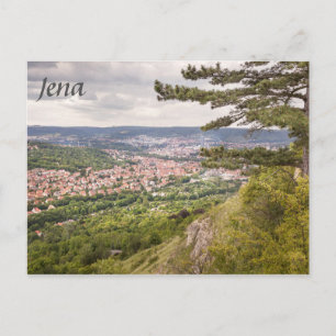 Jena view photo postcard