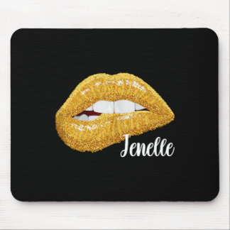 Jenelle - First Name Gift Sleeveless Mouse Mat