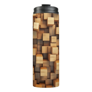 Jenga Blocks Thermal Tumbler