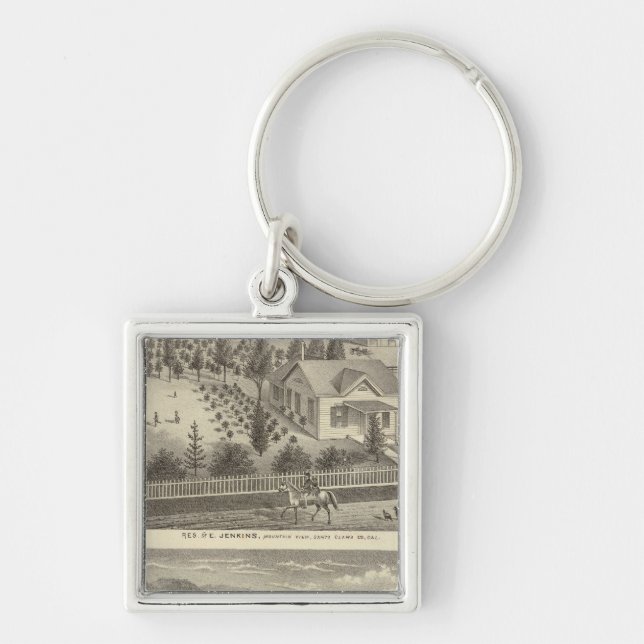 Jenkins, Snyder residences Key Ring (Front)