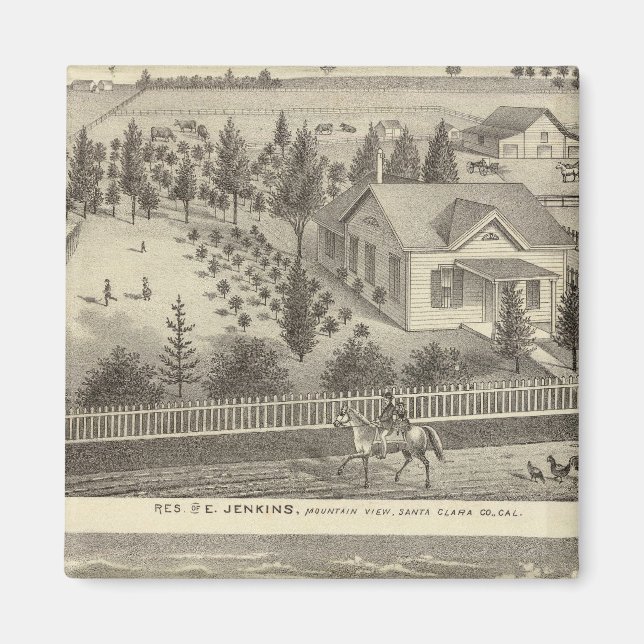 Jenkins, Snyder residences Magnet (Front)