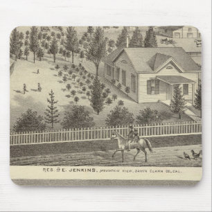 Jenkins, Snyder residences Mouse Mat