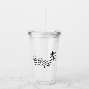 Jenna's Happy Place Acrylic Tumbler