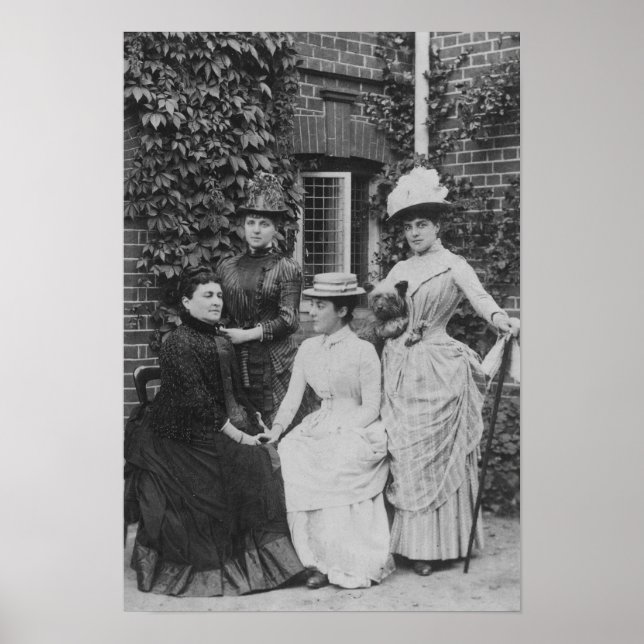 Jennie Jerome, later Lady Randolph Churchill Poster (Front)