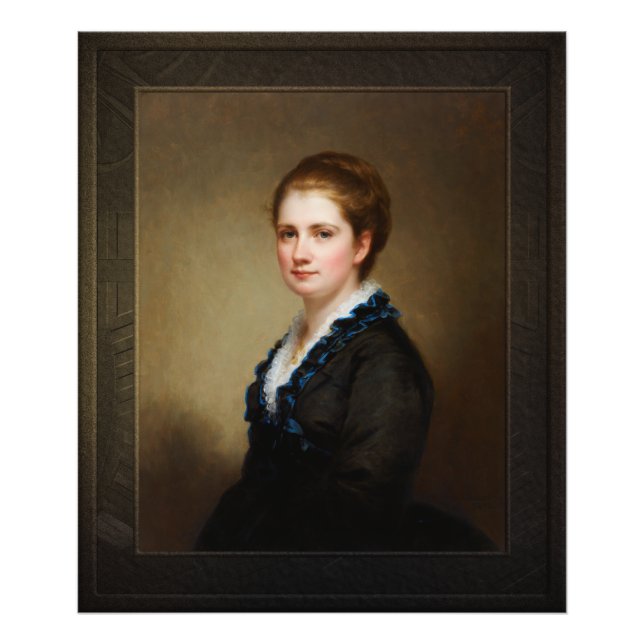 Jennie Walters Delano by George August Baker Jr. Photo Print (Front)