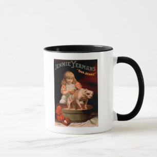 Jennie Yeamans "Our Jennie" Girl Washing Dog Mug
