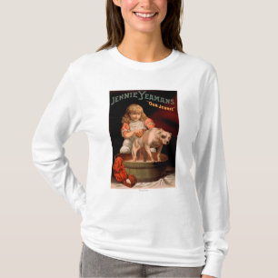 Jennie Yeamans "Our Jennie" Girl Washing Dog T-Shirt