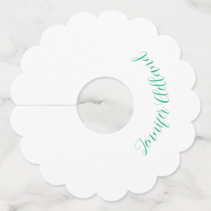 Jennifer Clelland Wine Glass Tag