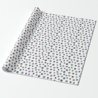 Jennifer Collection Watercolor Small Dots Wrapping Paper