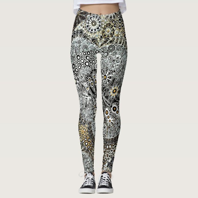 Jennifer Design Leggings (Front)
