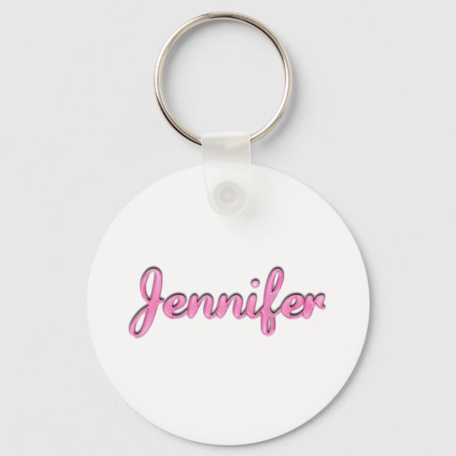 Jennifer, for Jennifer Key Ring (Front)