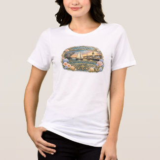Jennifer Mystic Connecticut Vintage Nautical Tri-Blend Shirt