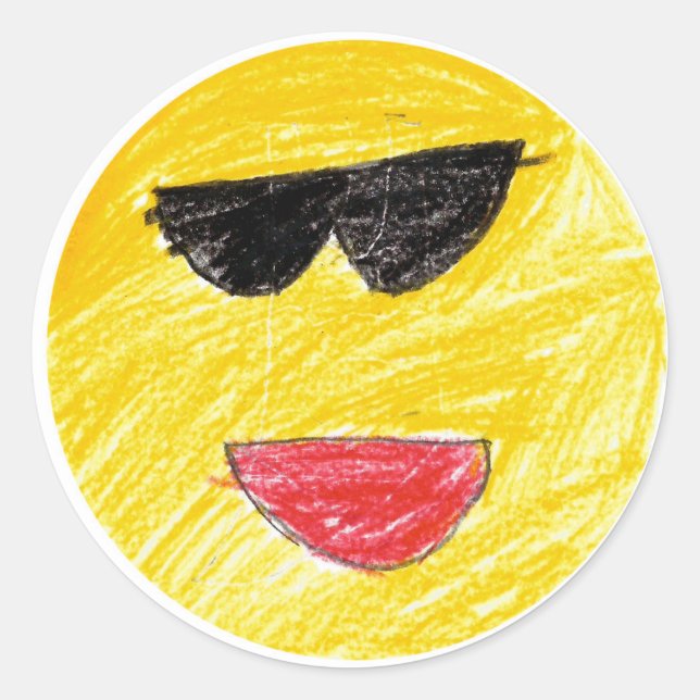 Jennifer: Round Sticker (Front)