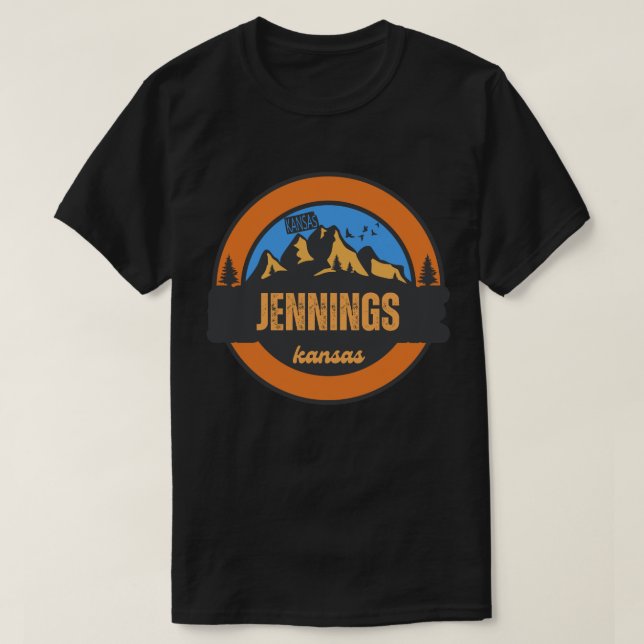 Jennings, Kansas T-Shirt (Design Front)