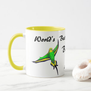 Jenny K Home World's Best Budgie Mum Mug Cup